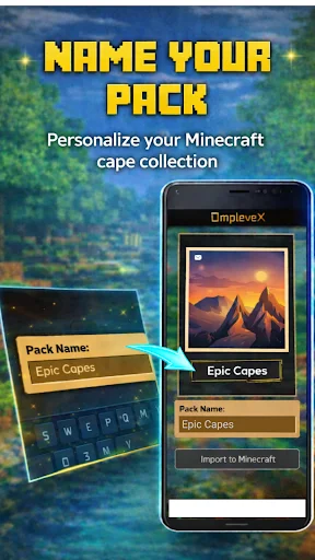 Custom Capes for Minecraft ডাউনলোড করুন – আপনার ছবিকে কেপ তৈরি করুন - Screenshot 3