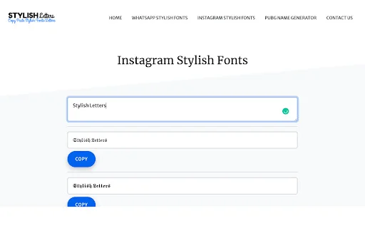 Stylish Fonts Generator ডাউনলোড করুন – সেরা ফন্ট স্টাইল - Screenshot 3