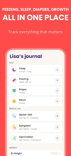 Baby Leap: Milestone Tracker ডাউনলোড করুন – শিশুর বিকাশ ও যত্ন - Screenshot 5