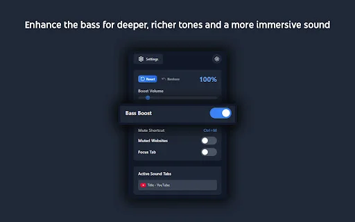 Sound Boost Hub ডাউনলোড করুন – সেরা ভলিউম এবং বাস বুস্টার - Screenshot 3