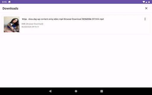 KX Video Downloader লেটেস্ট ভার্সন – ভিডিও ও মিউজিক ডাউনলোড করুন - Screenshot 9