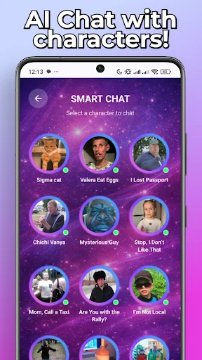 Memes Fake Call & AI Chat ডাউনলোড করুন – সেরা মিম চ্যাট অ্যাপ - Screenshot 3