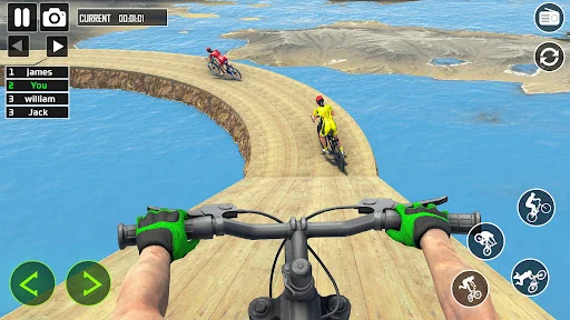 BMX Bicycle Stunt Cycle Games ডাউনলোড করুন – সেরা সাইকেল রেসিং - Screenshot 1