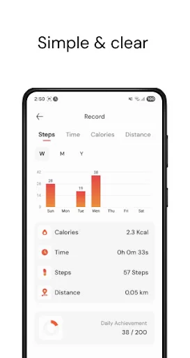 Step Counter – Pedometer ডাউনলোড করুন – সেরা ফ্রি পেডোমিটার - Screenshot 3