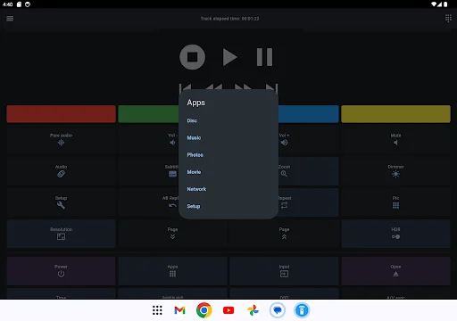 Unofficial Oppo UDP-20X Remote ডাউনলোড করুন – ব্লু-রে কন্ট্রোলার - Screenshot 9