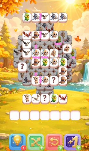 Tile Match Cute Animals ডাউনলোড করুন – সেরা পাজল গেম - Screenshot 1