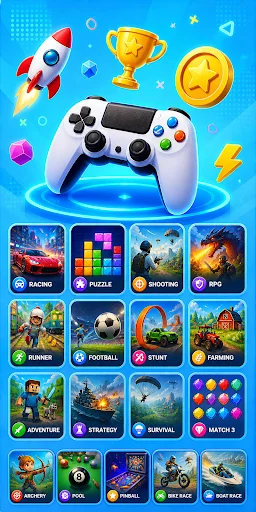 No Wifi Games – Boy Games ডাউনলোড করুন – সেরা অফলাইন গেম হাব - Screenshot 2