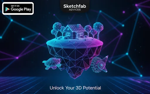 [SKETCHFAB] 3D অ্যাপ গাইড ডাউনলোড – সেরা ৩ডি মডেলিং টিপস - Screenshot 5