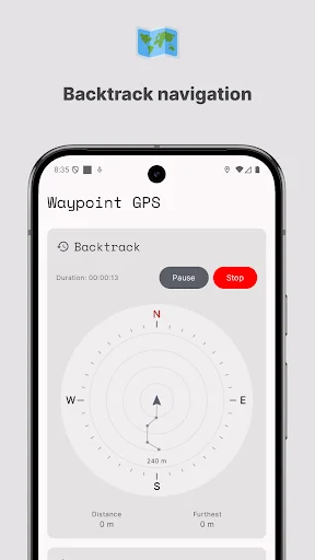 Waypoint: GPS Test & Backtrack ডাউনলোড করুন – সেরা নেভিগেশন টুল - Screenshot 3