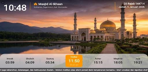 Jam Masjid Tv dan Rumah Islam ডাউনলোড করুন – নামাজের সময়সূচী - Screenshot 5