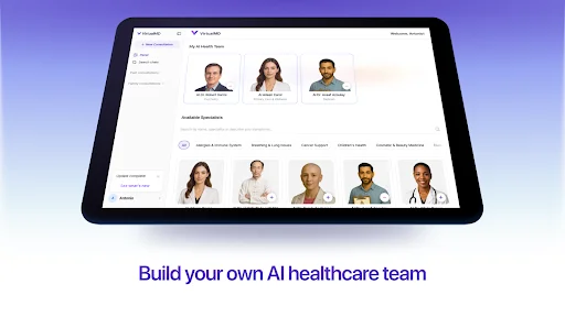 VirtualMD Mobile ডাউনলোড করুন – সেরা AI স্বাস্থ্য ও লক্ষণ পরীক্ষক - Screenshot 8