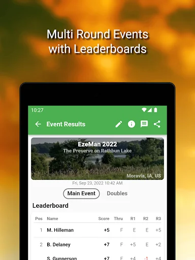Kodiak Golf ডাউনলোড করুন – লাইভ স্কোরিং ও GPS ফিচার - Screenshot 9
