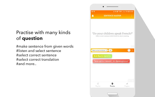 Russian Sentence Master ডাউনলোড করুন – রাশিয়ান ভাষা শিখুন - Screenshot 19