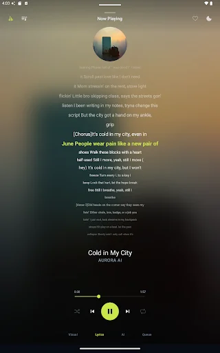 AI Music Player – AURORA ডাউনলোড করুন – সেরা মিউজিক অভিজ্ঞতা - Screenshot 14