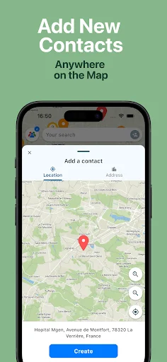Contact on Map ডাউনলোড করুন – আপনার পরিচিতি ম্যাপে দেখুন - Screenshot 3