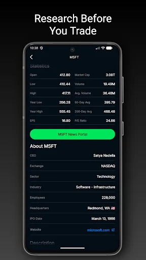 PocketProfit ডাউনলোড করুন – ভার্চুয়াল স্টক ট্রেডিং শিখুন - Screenshot 5