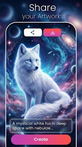 AI Image Generator – Pixora AI ডাউনলোড করুন – সেরা ইমেজ জেনারেটর - Screenshot 8