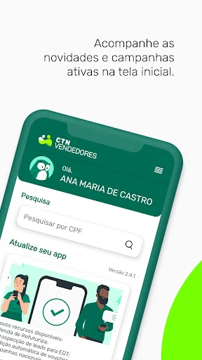 CTN Vendedores ডাউনলোড করুন – ফ্র্যাঞ্চাইজি ম্যানেজমেন্ট অ্যাপ - Screenshot 3