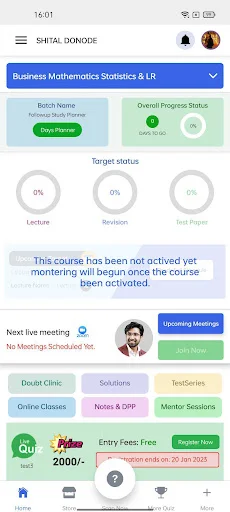 Your Maths Buddy ডাউনলোড করুন – CA ফাউন্ডেশন গণিত প্রস্তুতি - Screenshot 1