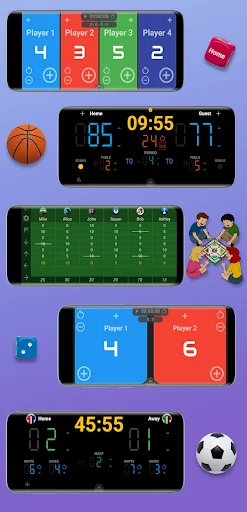 Scoreboard Plus ডাউনলোড করুন – খেলার স্কোর ট্র্যাক করুন সহজে - Screenshot 1