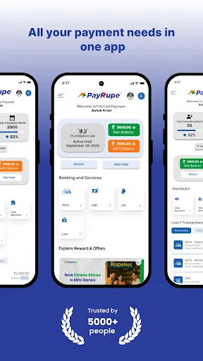 PayRupe ডাউনলোড করুন – AEPS, DMT এবং UPI ব্যাংকিং পরিষেবা - Screenshot 3