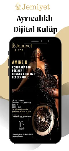 Jemiyet অ্যাপ ডাউনলোড করুন – Exclusive Digital Club অভিজ্ঞতা - Screenshot 1