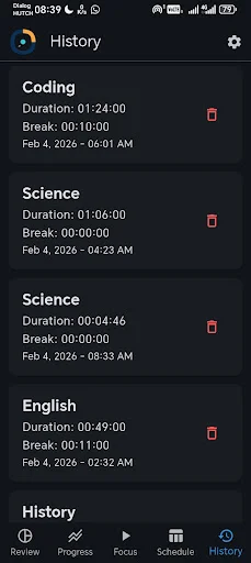 Focus Track – Study Timer ডাউনলোড করুন | প্রোডাক্টিভিটি বাড়ান - Screenshot 6
