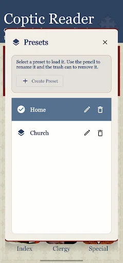 Coptic Reader ডাউনলোড করুন – সেরা কপ্টিক অর্থোডক্স প্রার্থনা অ্যাপ - Screenshot 8