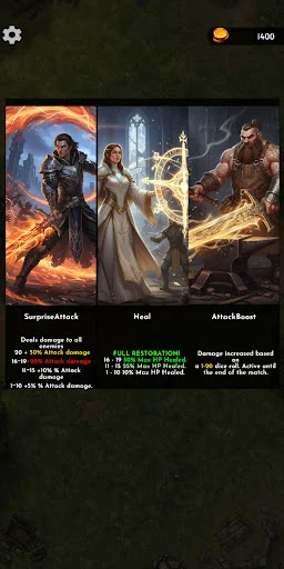 Sling & Dice : Roguelike RPG ডাউনলোড করুন – সেরা ফ্যান্টাসি আরপিজি - Screenshot 2