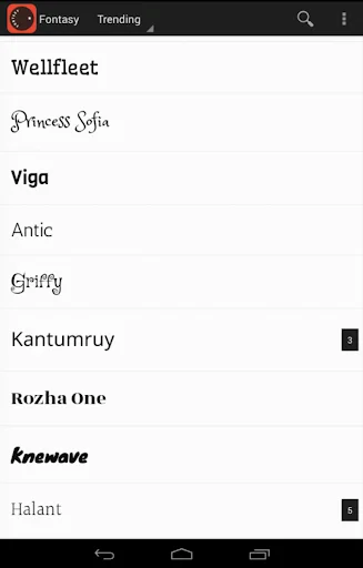 Fontasy – Google Fonts ব্রাউজার ডাউনলোড করুন – সেরা ফন্ট টুলস - Screenshot 6