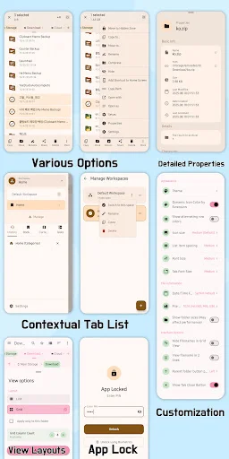 File Manager Tab – Explorer ডাউনলোড করুন – সেরা ফাইল ম্যানেজমেন্ট টুল - Screenshot 2