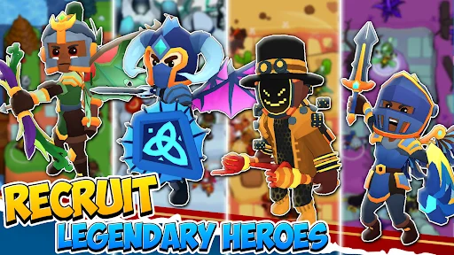 Idle Hero TD Tower Defense RPG ডাউনলোড করুন – সেরা স্ট্র্যাটেজি গেম - Screenshot 22