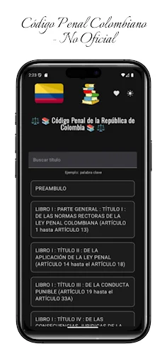 Código Penal Colombiano ডাউনলোড করুন – কলম্বিয়ার আইন জানুন - Screenshot 7