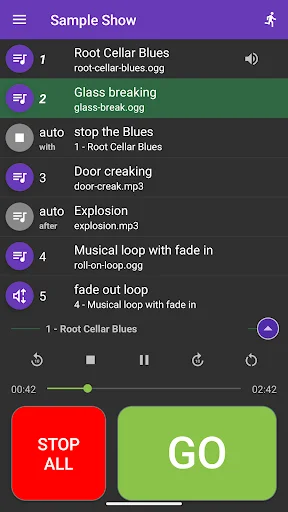 Audio Cues ডাউনলোড করুন – লাইভ পারফরম্যান্সের সেরা অডিও কন্ট্রোল - Screenshot 4