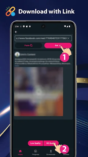 SnapSave ভিডিও ডাউনলোডার ডাউনলোড করুন – HD ভিডিও সেভার - Screenshot 3