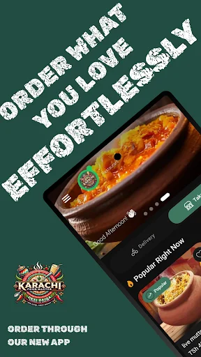 Karachi Food Master ডাউনলোড করুন – অনলাইনে খাবার অর্ডার করুন - Screenshot 1