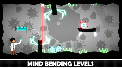 Angry Doctor – Physics Puzzle গেমটি ডাউনলোড করুন – ভাইরাস ধ্বংস করার সেরা গেম - Screenshot 7