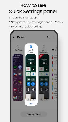 Quick Settings ডাউনলোড করুন – আপনার ফোনের সেটিংস নিয়ন্ত্রণ করুন সহজে - Screenshot 1