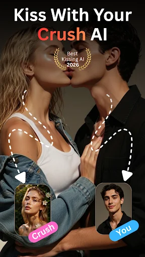 Kiss Place ডাউনলোড করুন – মজার ভিডিও তৈরির সেরা অ্যাপ - Screenshot 1