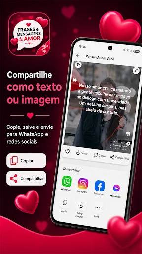 Frases De Amor 2026 ডাউনলোড করুন – সেরা রোমান্টিক মেসেজ অ্যাপ - Screenshot 6