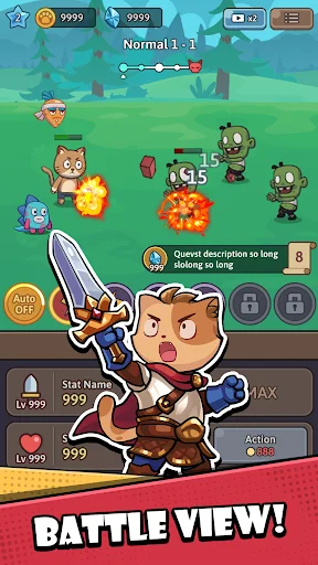 Idle Doge Battle ডাউনলোড করুন – সেরা আইডল আরপিজি গেম - Screenshot 17