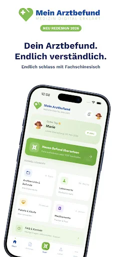 Mein Arztbefund ডাউনলোড করুন – ডাক্তারী রিপোর্ট সহজে বুঝুন - Screenshot 1