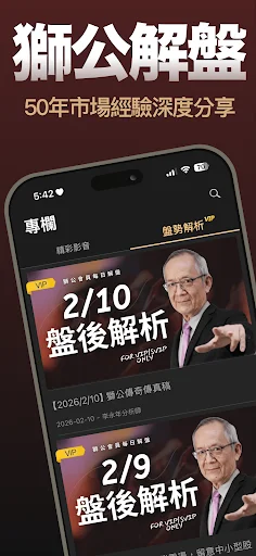 獅公傳奇-李永年官方APP ডাউনলোড করুন – তাইওয়ান স্টক মার্কেট আপডেট - Screenshot 5
