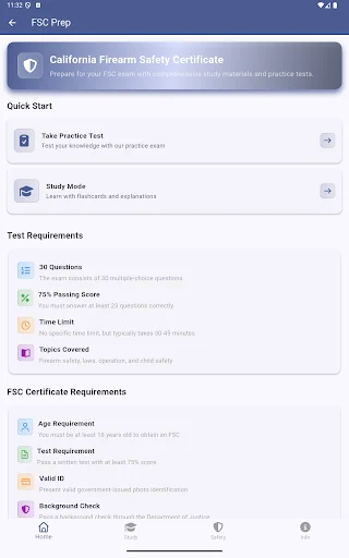FSC Prep – California Gun Test ডাউনলোড করুন – সেরা অনুশীলন গাইড - Screenshot 11