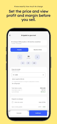 Recipe Cost & Pricing ডাউনলোড করুন – রেসিপি খরচ ও লাভ হিসাব করুন - Screenshot 4