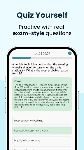 ASE Test Prep: Auto Exam 2026 ডাউনলোড করুন – সেরা অটোমোটিভ স্টাডি গাইড - Screenshot 2