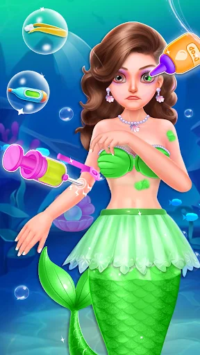 Princess Mermaid Tale Makeover ডাউনলোড করুন – জাদুকরী রূপসজ্জা - Screenshot 3