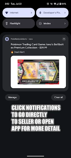 PokeRestock ডাউনলোড করুন – ইন স্টক অ্যালার্ট এবং শপিং আপডেট - Screenshot 4