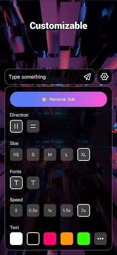 LED Scroller – LED Banner ডাউনলোড করুন – সেরা স্ক্রলিং টেক্সট অ্যাপ - Screenshot 3