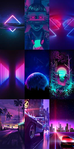 Neon Wallpaper HD ডাউনলোড করুন – সেরা নিওন ওয়ালপেপার কালেকশন - Screenshot 2